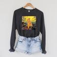 Star Wars The Mandalorian Din Djarin Comic Book Raglan Sleeve Sweatshirt Dark Grey Heather