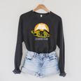 Star Wars Millennium Falcon Comic Book Style T-Shirt Raglan Sleeve Sweatshirt Dark Grey Heather