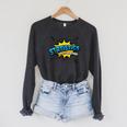 Statistics Is My Superpower Comic Book Style Raglan Sleeve Sweatshirt Dark Grey Heather Statistics Is My Superpower Comic Book Style Raglan Sleeve Sweatshirt Dark Grey Heather