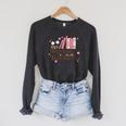 My Summer Is All Booked Retro Summer Book Lover Womens Girls Raglan Sleeve Sweatshirt Dark Grey Heather My Summer Is All Booked Retro Summer Book Lover Womens Girls Raglan Sleeve Sweatshirt Dark Grey Heather