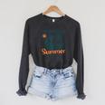 Summer Reading Books Lover I'm Booked For The Summer Raglan Sleeve Sweatshirt Dark Grey Heather Summer Reading Books Lover I'm Booked For The Summer Raglan Sleeve Sweatshirt Dark Grey Heather