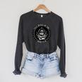 Tale As Old As Time Book Club Rose Raglan Sleeve Sweatshirt Dark Grey Heather