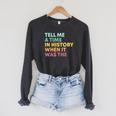 Tell Me A Time In History When It Was The Banned Books Raglan Sleeve Sweatshirt Dark Grey Heather Tell Me A Time In History When It Was The Banned Books Raglan Sleeve Sweatshirt Dark Grey Heather