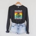 That's What I Do I Read Book I Drink Rum & I Know Things Raglan Sleeve Sweatshirt Dark Grey Heather