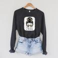 History Education Is Freedom Books African American Raglan Sleeve Sweatshirt Dark Grey Heather