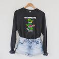 Triathlete Eating Sleeping Reading Dragon Book Raglan Sleeve Sweatshirt Dark Grey Heather