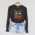 Trick Or Read Halloween Books Reading Lover Reader Raglan Sleeve Sweatshirt Dark Grey Heather Trick Or Read Halloween Books Reading Lover Reader Raglan Sleeve Sweatshirt Dark Grey Heather