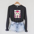 Unicorn With Book Raglan Sleeve Sweatshirt Dark Grey Heather Unicorn With Book Raglan Sleeve Sweatshirt Dark Grey Heather
