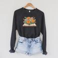 Vintage Book Lover Teacher Wildflowers Reading Read Graphic Raglan Sleeve Sweatshirt Dark Grey Heather Vintage Book Lover Teacher Wildflowers Reading Read Graphic Raglan Sleeve Sweatshirt Dark Grey Heather