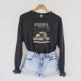 Vintage Introverted Book Club Antisocial Reader Gothic Vibe Raglan Sleeve Sweatshirt Dark Grey Heather
