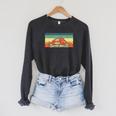 Vintage Reading For Avid Reader Men Women Book Lover Raglan Sleeve Sweatshirt Dark Grey Heather