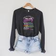 When You Enter This Library Book Reader Reading Raglan Sleeve Sweatshirt Dark Grey Heather When You Enter This Library Book Reader Reading Raglan Sleeve Sweatshirt Dark Grey Heather