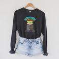 When You Enter This Library Book Reading Lover Reader Raglan Sleeve Sweatshirt Dark Grey Heather