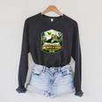 Women's 2026 Summer Reading Unearth a Story Teachers Students Book Raglan Sleeve Sweatshirt Dark Grey Heather Women's 2026 Summer Reading Unearth a Story Teachers Students Book Raglan Sleeve Sweatshirt Dark Grey Heather