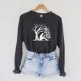 Women's Anti Social Book Club Introvert Reader Bibliophile Raglan Sleeve Sweatshirt Dark Grey Heather Women's Anti Social Book Club Introvert Reader Bibliophile Raglan Sleeve Sweatshirt Dark Grey Heather