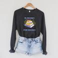 Women's The Cure For Boredom Is Books There Is No Cure For Books Raglan Sleeve Sweatshirt Dark Grey Heather Women's The Cure For Boredom Is Books There Is No Cure For Books Raglan Sleeve Sweatshirt Dark Grey Heather