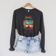 Women's Good Days Read Book Coffee Floral Reader Love Book Raglan Sleeve Sweatshirt Dark Grey Heather