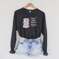 Women's Just One More Chapter Cozy Pastel Bookworm Cute Book Reader Raglan Sleeve Sweatshirt Dark Grey Heather Women's Just One More Chapter Cozy Pastel Bookworm Cute Book Reader Raglan Sleeve Sweatshirt Dark Grey Heather