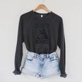 Women's Life Is Better With Cats And Books Cat Raglan Sleeve Sweatshirt Dark Grey Heather
