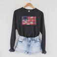 Women's Patriotic Book Flag Reading American Flag Books Teacher Raglan Sleeve Sweatshirt Dark Grey Heather Women's Patriotic Book Flag Reading American Flag Books Teacher Raglan Sleeve Sweatshirt Dark Grey Heather