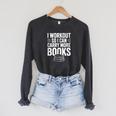 I Workout So I Can Carry More Books Gym Lover Raglan Sleeve Sweatshirt Dark Grey Heather
