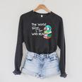 World Belongs To Those Who Read Book Reading Lovers Bookish Raglan Sleeve Sweatshirt Dark Grey Heather World Belongs To Those Who Read Book Reading Lovers Bookish Raglan Sleeve Sweatshirt Dark Grey Heather