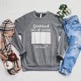 18th Birthday Guestbook Record Hie Party Raglan Sleeve Sweatshirt Deep Heather