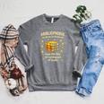 Abibliophobia Book Lover Reading Humor Graphic Raglan Sleeve Sweatshirt Deep Heather