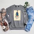 American Girl Meet Molly Book Cover Raglan Sleeve Sweatshirt Deep Heather American Girl Meet Molly Book Cover Raglan Sleeve Sweatshirt Deep Heather