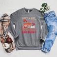 Animal Just A Girl Who Loves Red Pandas And Books Reading Raglan Sleeve Sweatshirt Deep Heather