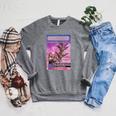 Animorphs The Underground Bat Transformation Book Cover Raglan Sleeve Sweatshirt Deep Heather