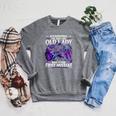 Assuming I'm Just An Old Lady Fantasy Book Reader Mom Dragon Raglan Sleeve Sweatshirt Deep Heather