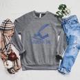 Author Writer Dark Academia Etched In Ink Book Library Raglan Sleeve Sweatshirt Deep Heather
