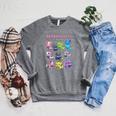 Axolotl Kawaii Readsolotl Of The World Axolotls Read Book Raglan Sleeve Sweatshirt Deep Heather