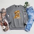 Baby Reptile Small Book Reading Graphic Lizard Round Glasses Raglan Sleeve Sweatshirt Deep Heather Baby Reptile Small Book Reading Graphic Lizard Round Glasses Raglan Sleeve Sweatshirt Deep Heather