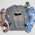 Those Who Ban Books Were Never The Good Guys Raglan Sleeve Sweatshirt Deep Heather Those Who Ban Books Were Never The Good Guys Raglan Sleeve Sweatshirt Deep Heather