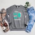 I Like Big Books And I Cannot Lie Reading Books Raglan Sleeve Sweatshirt Deep Heather