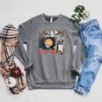 Bleach Graphic Ichigo Comic Book Style Anime Raglan Sleeve Sweatshirt Deep Heather