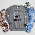 Bone-Chilling Book Book Lover Bookworm Skeleton Book Raglan Sleeve Sweatshirt Deep Heather Bone-Chilling Book Book Lover Bookworm Skeleton Book Raglan Sleeve Sweatshirt Deep Heather