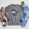 My Book Club Reads Between The Wines Reading Group Raglan Sleeve Sweatshirt Deep Heather