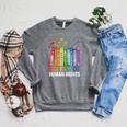 Book Flower Big Fan Of Human Rights Protest Feminist Quote Raglan Sleeve Sweatshirt Deep Heather Book Flower Big Fan Of Human Rights Protest Feminist Quote Raglan Sleeve Sweatshirt Deep Heather
