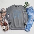 Book Girl Summer Bow Beach Seashell Summer Raglan Sleeve Sweatshirt Deep Heather