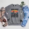 Book Lover Golden Retriever Mom Just One More Chapter Raglan Sleeve Sweatshirt Deep Heather Book Lover Golden Retriever Mom Just One More Chapter Raglan Sleeve Sweatshirt Deep Heather