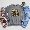 Book Lover Reader Librarian Teacher Reading Humor Raglan Sleeve Sweatshirt Deep Heather Book Lover Reader Librarian Teacher Reading Humor Raglan Sleeve Sweatshirt Deep Heather