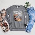 Book Lovers Cats Raglan Sleeve Sweatshirt Deep Heather Book Lovers Cats Raglan Sleeve Sweatshirt Deep Heather