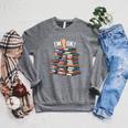 Book Lovers Book Nerd Bookworm I'm Ok Raglan Sleeve Sweatshirt Deep Heather Book Lovers Book Nerd Bookworm I'm Ok Raglan Sleeve Sweatshirt Deep Heather