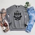 Book Reading The Book Was Better Raglan Sleeve Sweatshirt Deep Heather Book Reading The Book Was Better Raglan Sleeve Sweatshirt Deep Heather