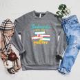 Book Reading Bookmarks Are For Quitters Raglan Sleeve Sweatshirt Deep Heather
