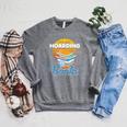 Book Reading Its Not Hoarding If Its Books Hoarding Raglan Sleeve Sweatshirt Deep Heather