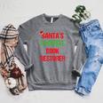 Book Restorer Pajama Christmas Raglan Sleeve Sweatshirt Deep Heather